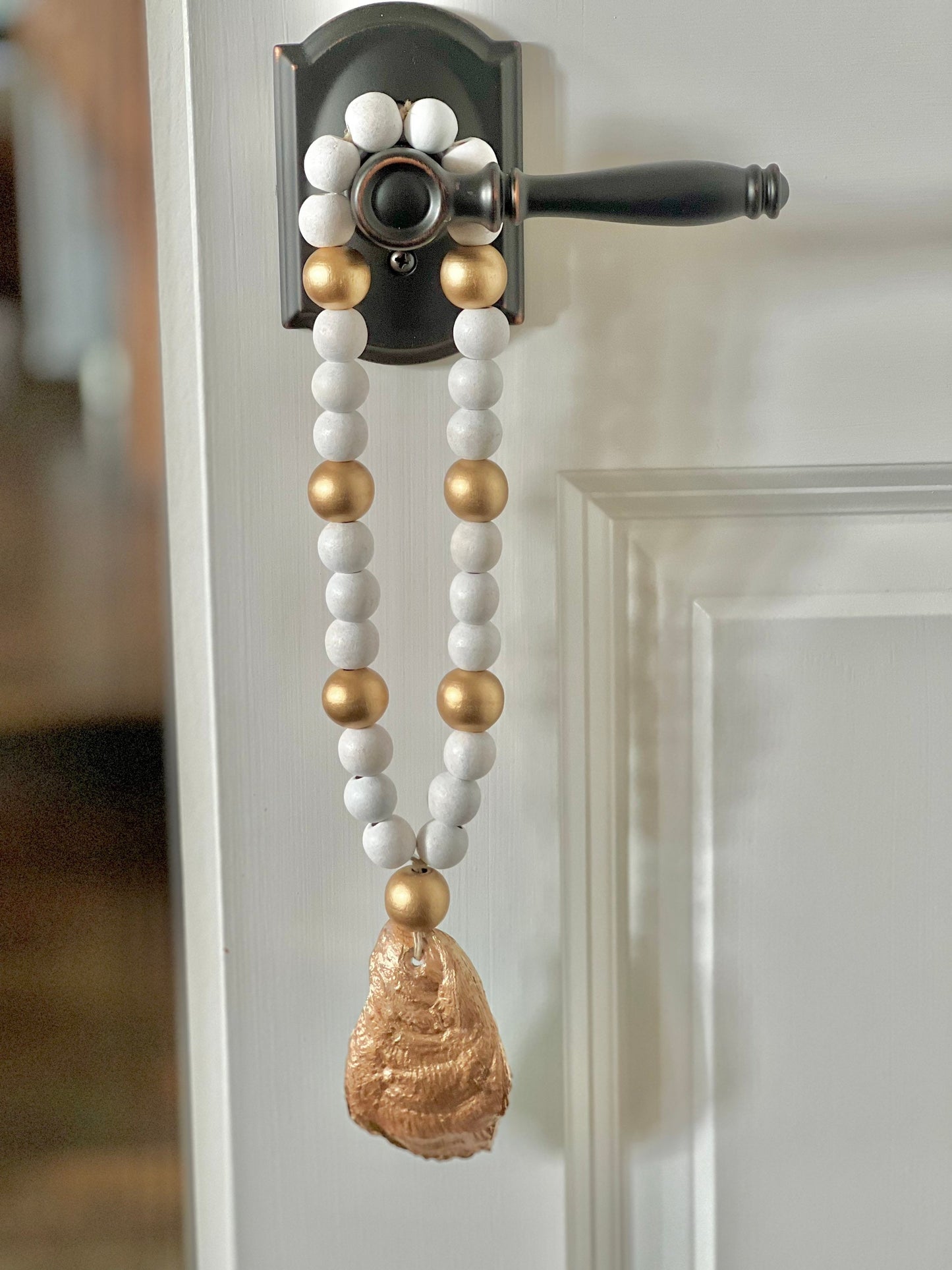 Oyster prayer beads