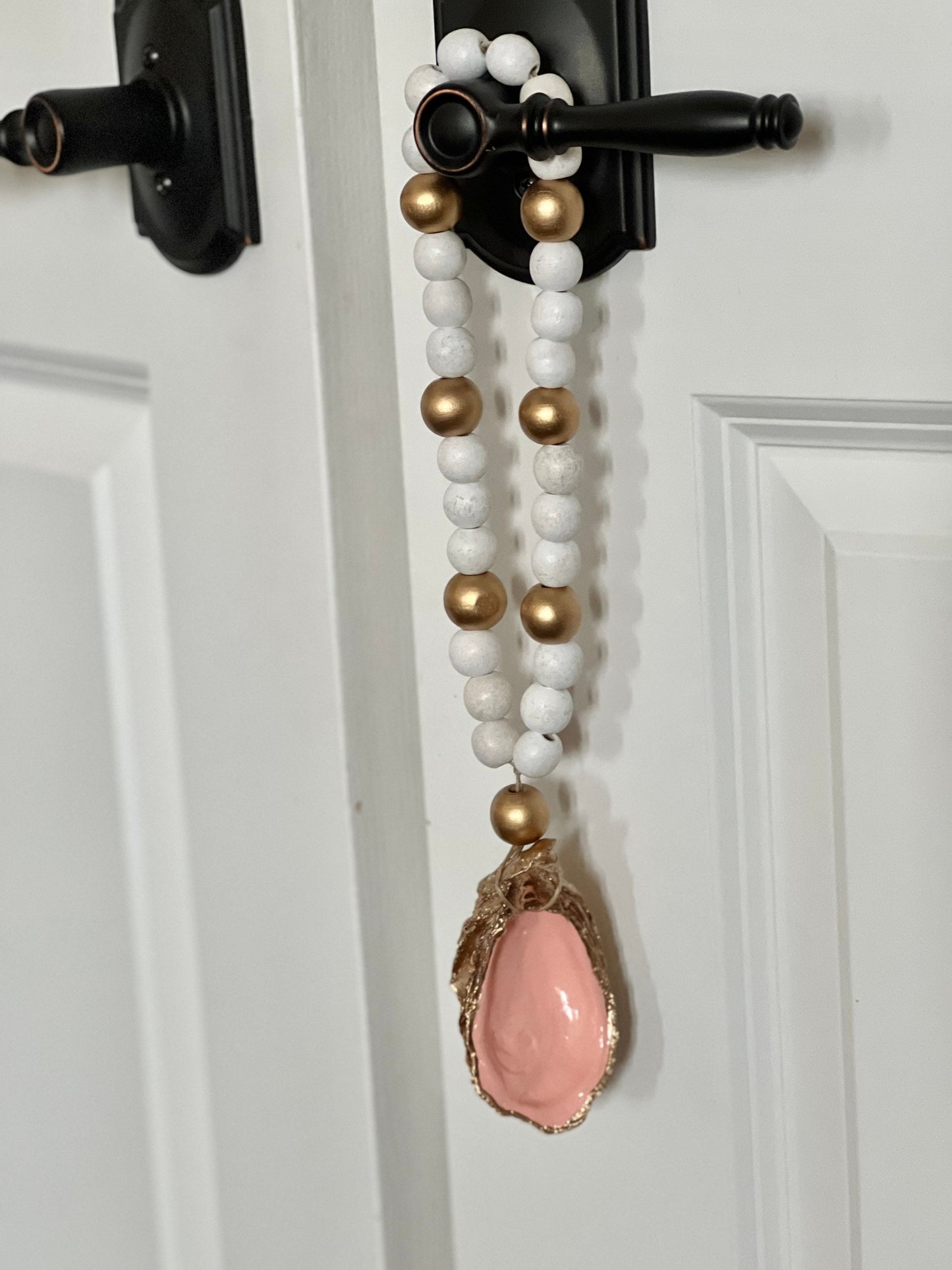 Oyster prayer beads